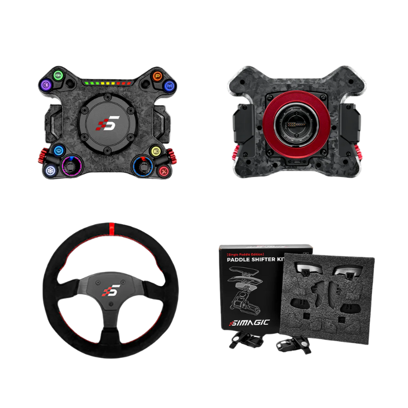 SIMAGIC NEO X HUB + ARO 330 ALCANTARA + SHIFTS